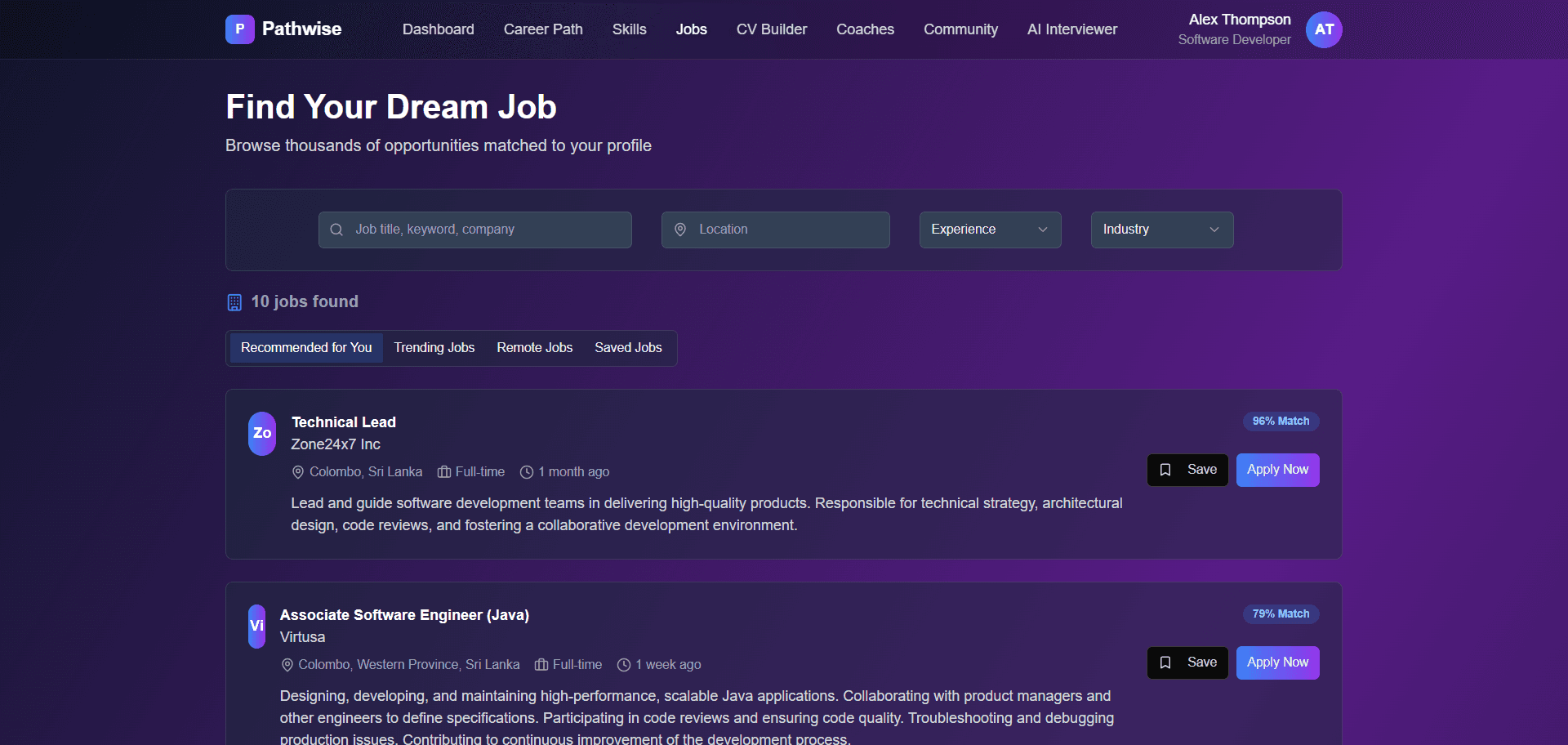 project screenshot